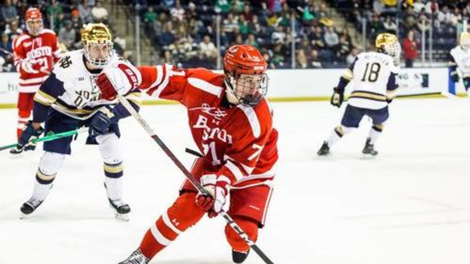 Celebrini, Gauthier Among Hobey Baker Finalists