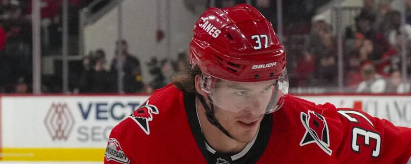 Forward Andrei Svechnikov is back on the ice for the Carolina Hurricanes at  training camp