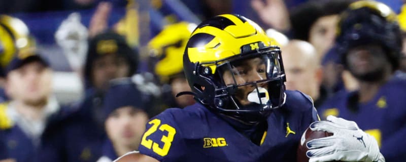 Michigan HC Moore compares RB Marshall to school great