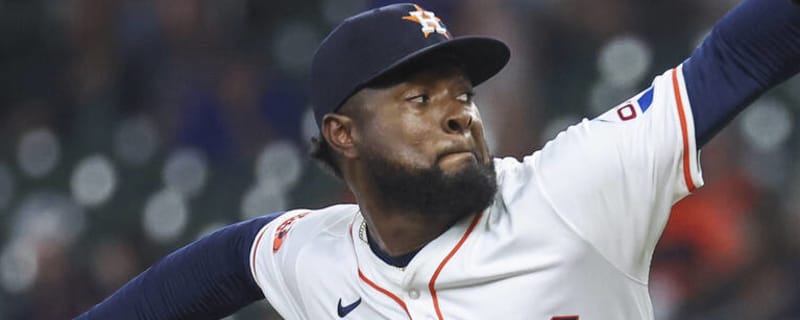 Astros RHP day-to-day with forearm discomfort