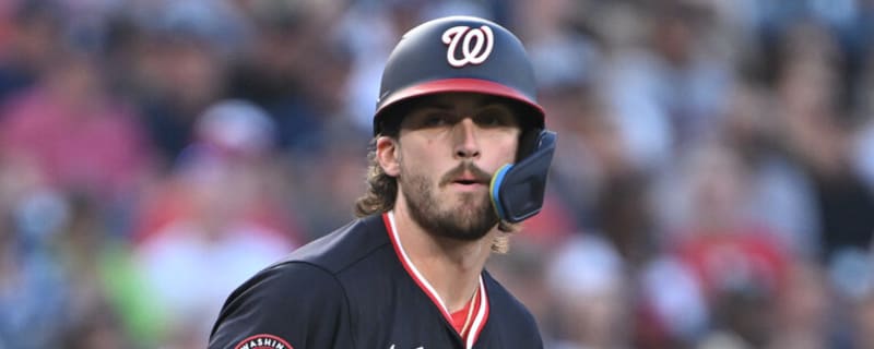 Watch: Nats prospect Dylan Crews earns first career hit, run