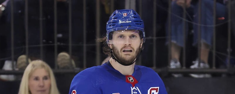 Watch: Rangers' Jacob Trouba delivers another questionable hit