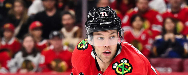 Chicago Blackhawks' Taylor Hall out week to week with upper-body injury -  Daily Faceoff