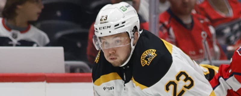 Bruins recall top prospect for NHL debut