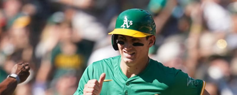 Watch: Unlikely slugger helps A's start new era off with a bang 