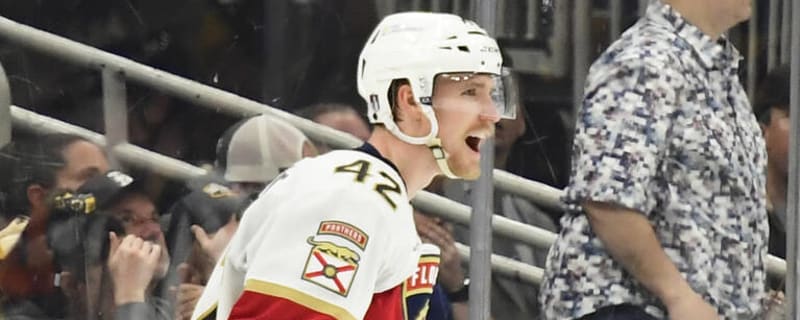 Late goal sends Panthers to Eastern Conference Finals