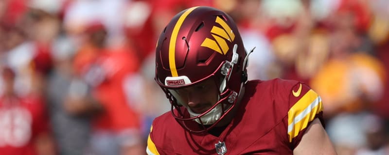 Help wanted: Commanders release kicker after poor Week 1 showing