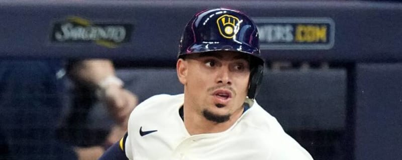 Brewers put Willy Adames on concussion list after teammate's foul