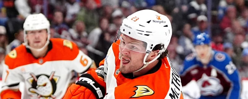 Ducks place Mason McTavish on IR with an upper-body injury