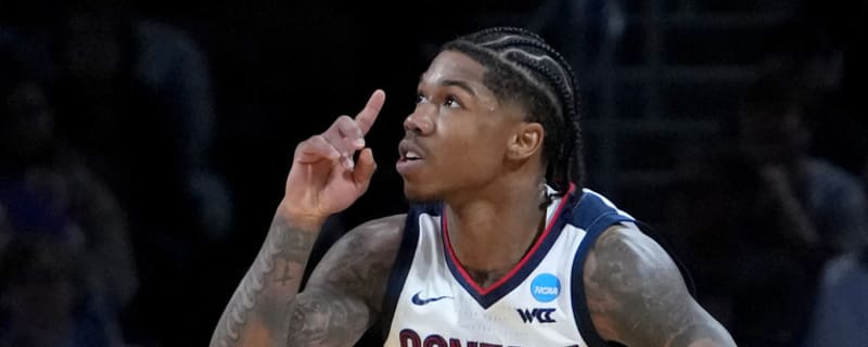 Watch: Gonzaga's Battle catches fire in March Madness debut