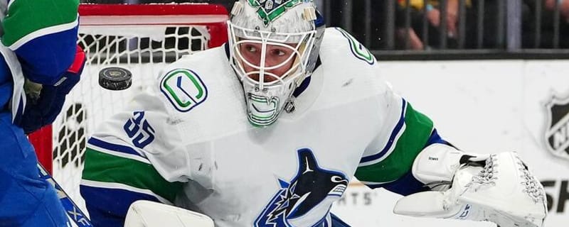 Scenes from playoff practice: Demko skates again as Canucks prepare for Wednesday’s opener against Oilers