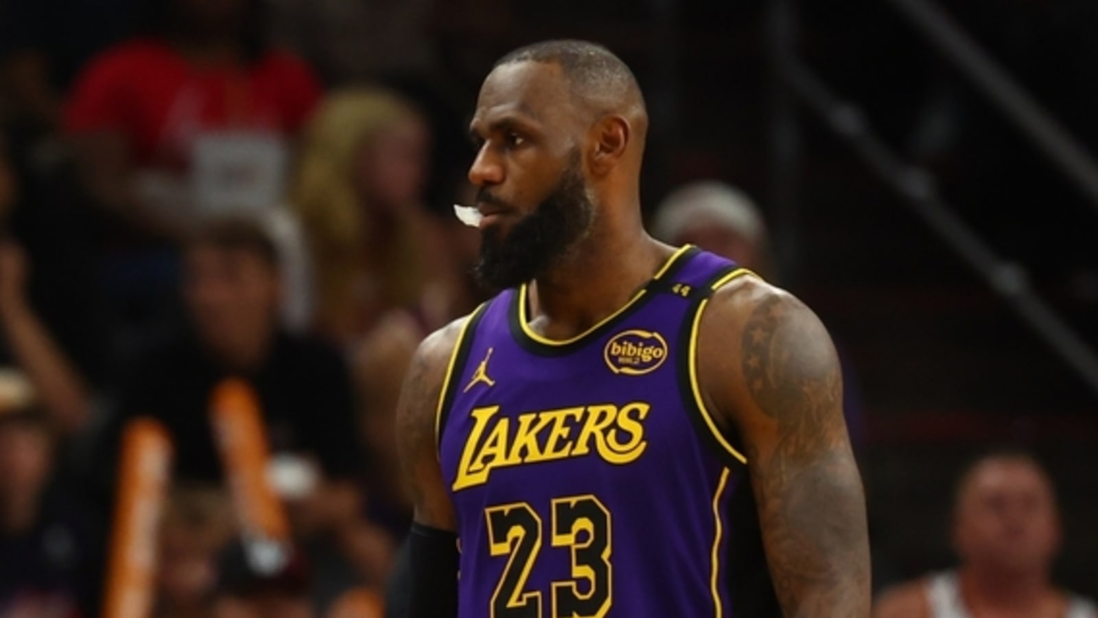 Lebron james lakers away jersey top