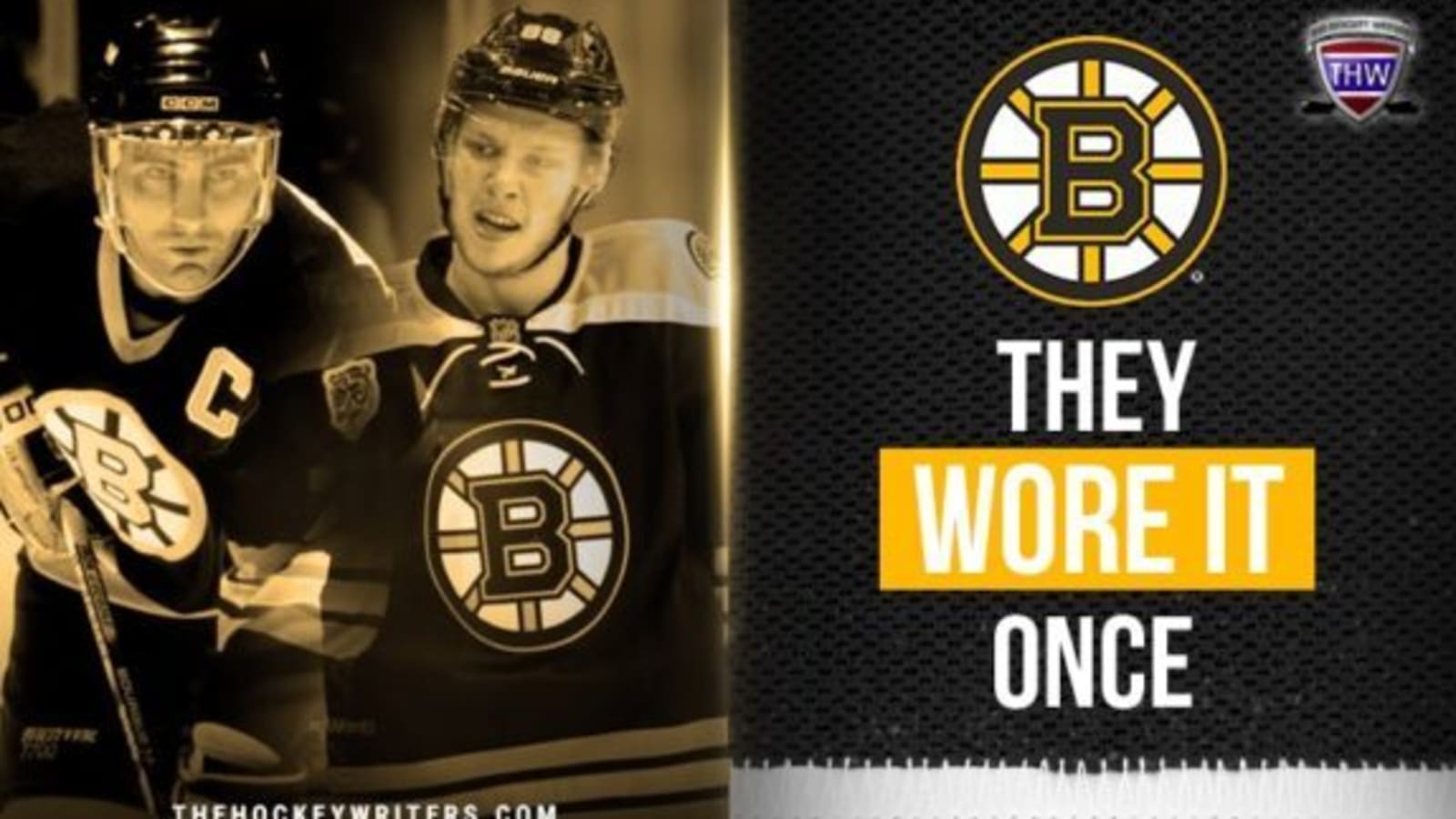 They Wore It Once: Boston Bruins Players and Their Unique Numbers