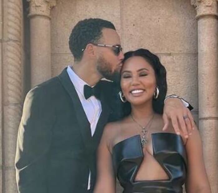 Steph and Ayesha Curry
