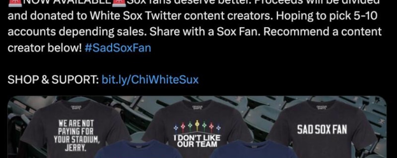 Yes, The Chicago White Sox Are Bad, Thanks for Noticing