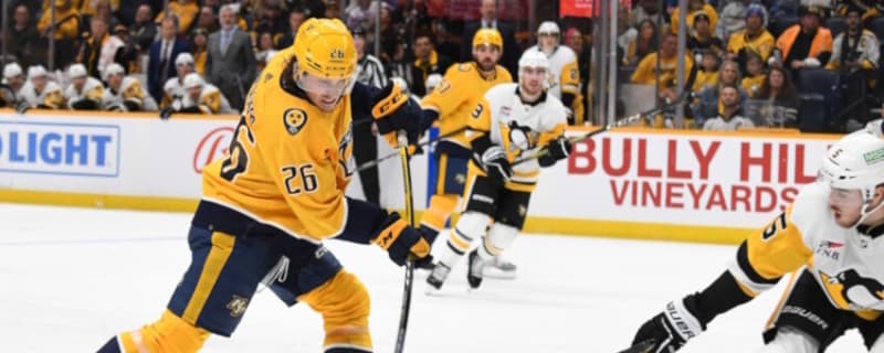 Predators Trade Philip Tomasino to Penguins