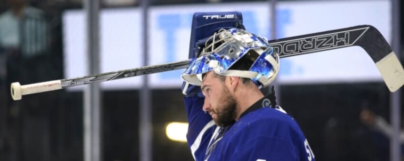Anthony Stolarz is the Number One Goalie for the Toronto Maple Leafs