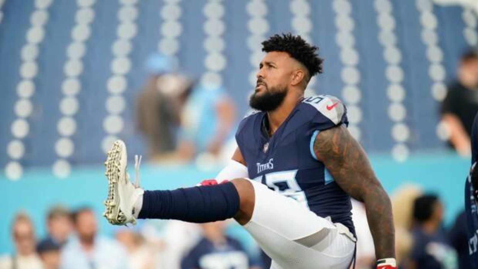 Titans Coach Mike Vrabel Analyzes Harold Landry&#39;s First Appearance After ACL Tear