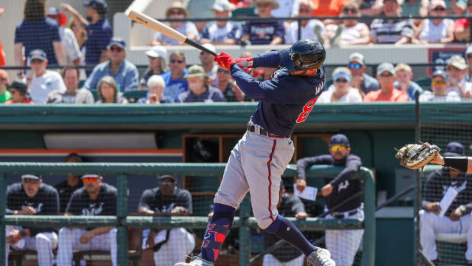 Watch: Forrest Wall collects his first big-league hit in the most hilarious way