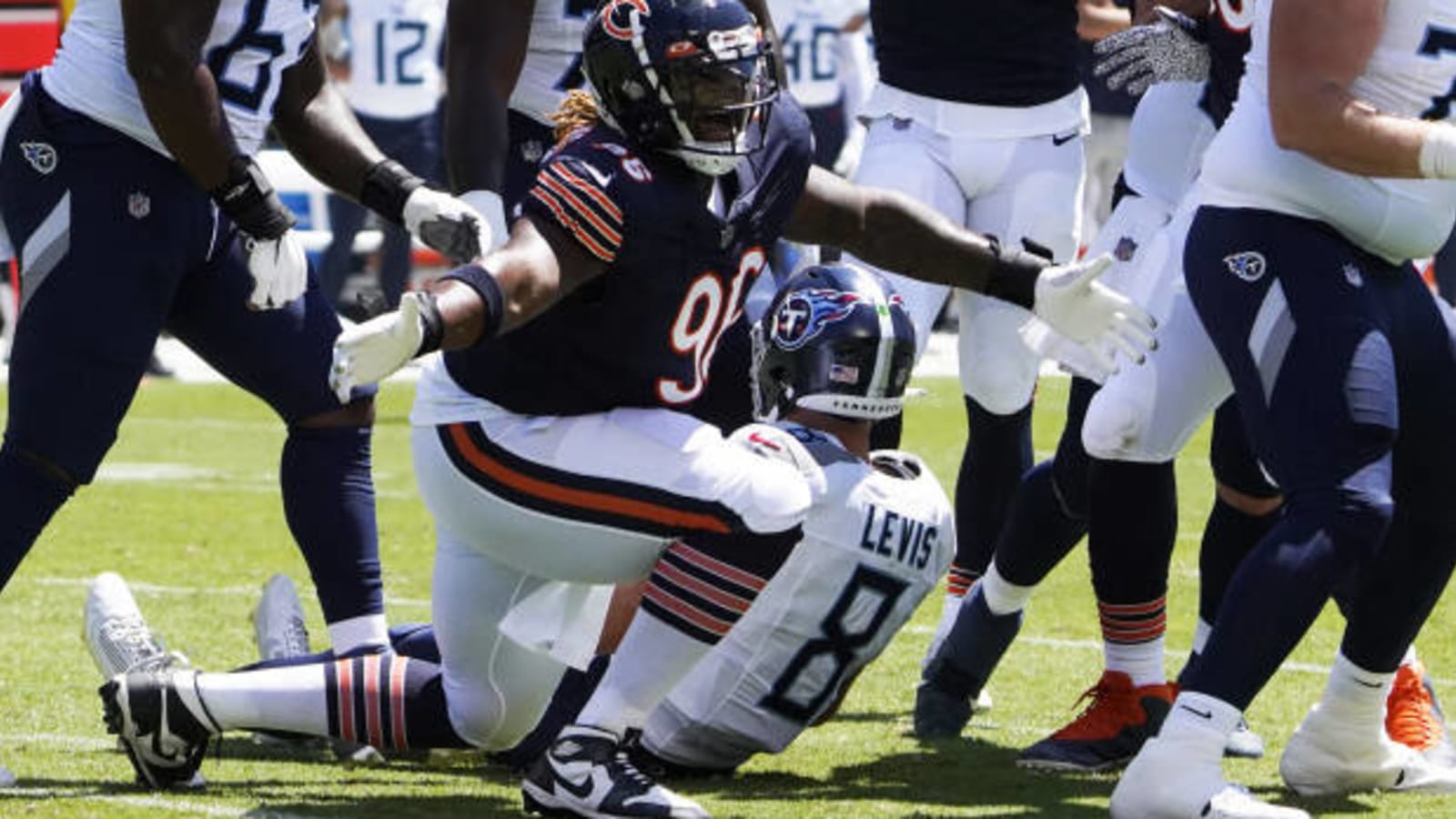 Trevis Gipson Steps Up to Lead Bears Defense in Win