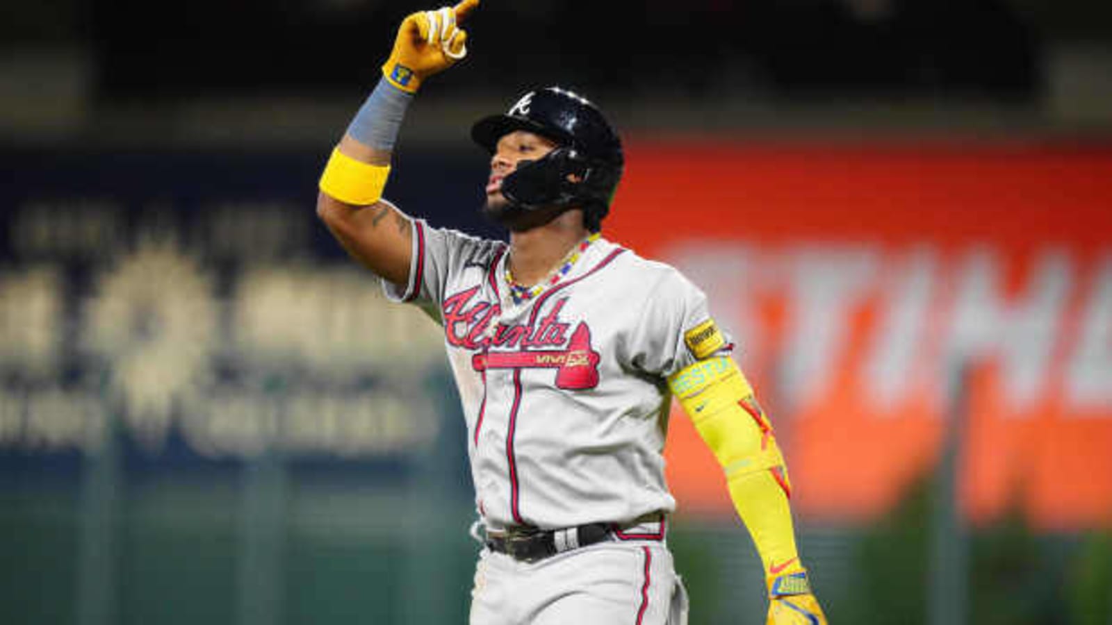 Ronald Acuna Jr. gets married, then hits grand slam to become