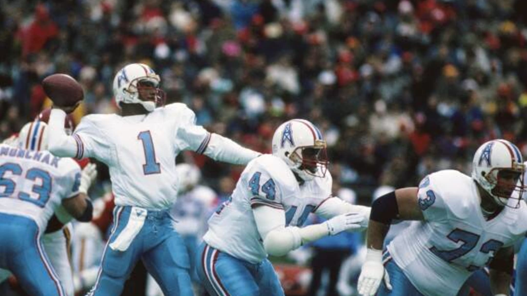 Where to buy Tennessee Titans 'Oilers' Throwback Jersey - FanNation