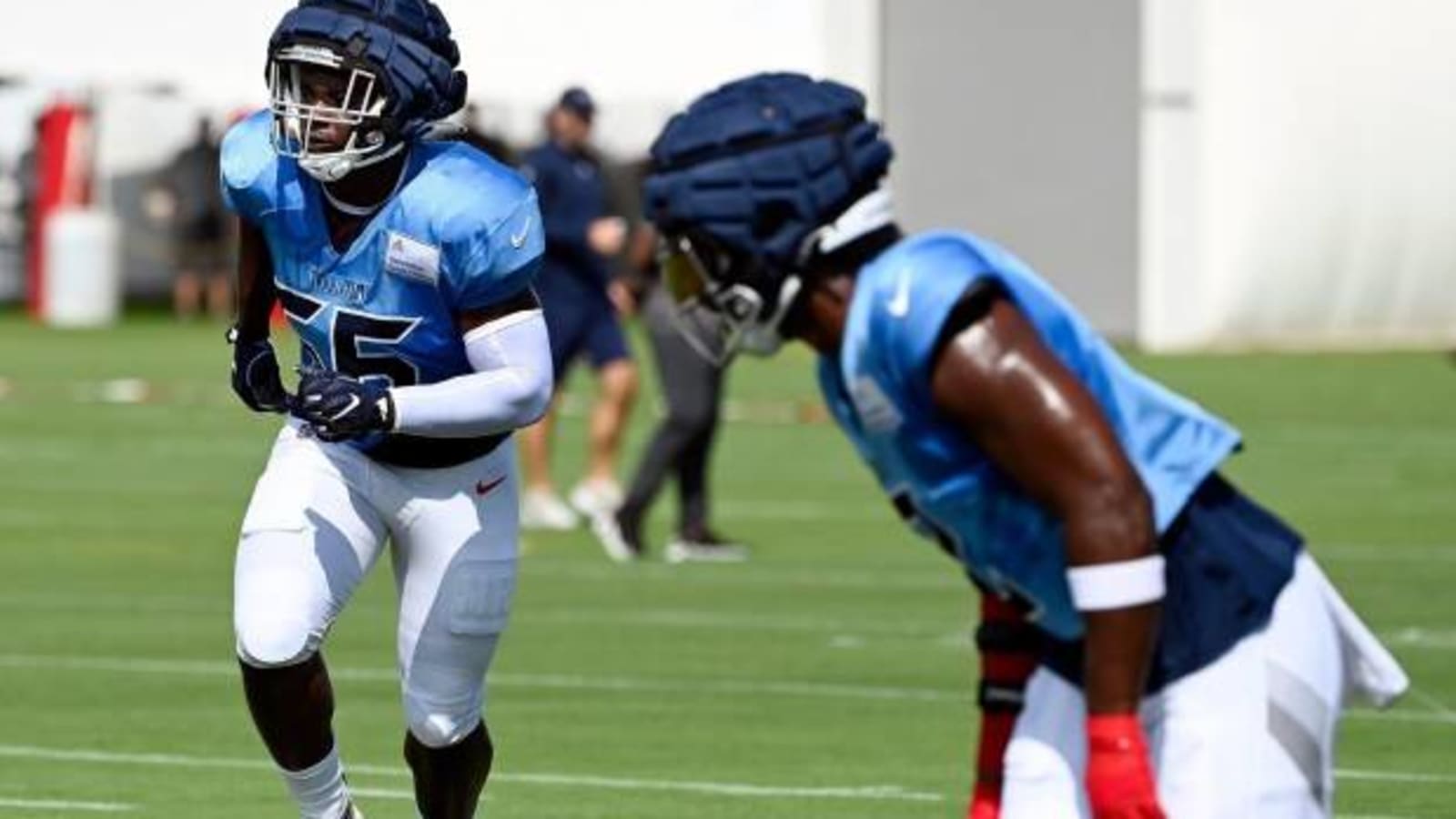 Titans LB Coach Bobby King Talks Competition Between Jack Gibbens and Monty Rice