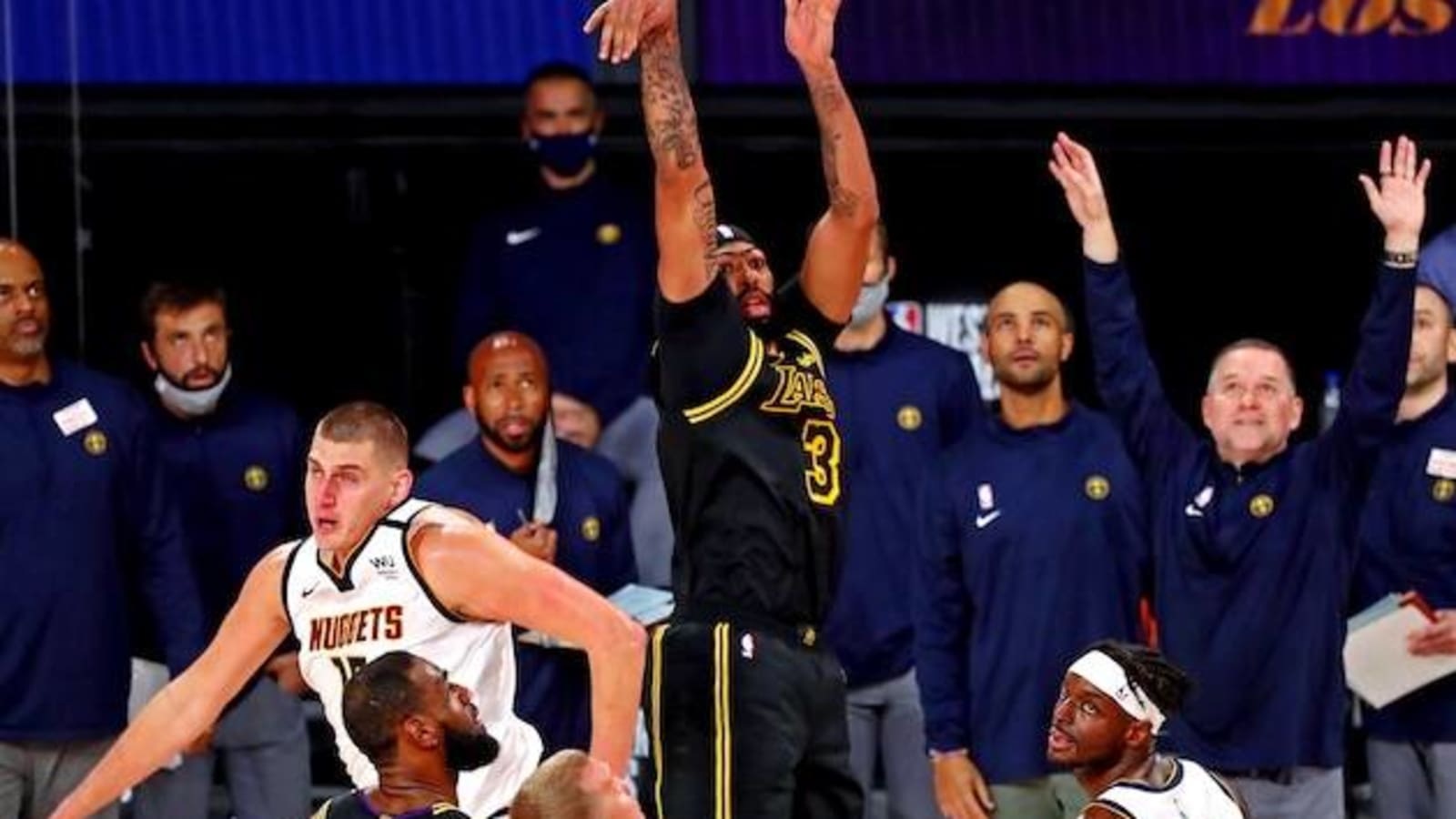 This Day In Lakers History Anthony Davis Sinks Buzzer Beater In Western Conference Finals 1047