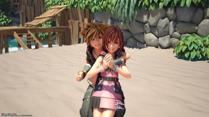 Sora and Kairi (‘Kingdom Hearts’ series)
