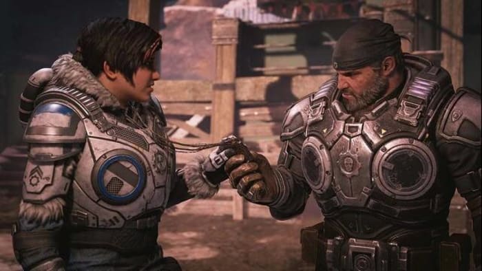 Kait Diaz and JD Fenix (‘Gears 5’)