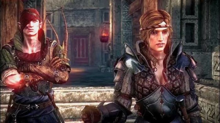 Iorveth and Saskia (‘The Witcher 2: Assassins of Kings’)