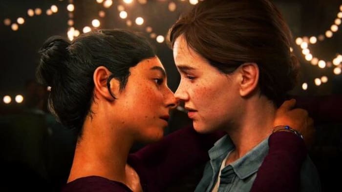 Ellie and Dina ('The Last of Us Part II')