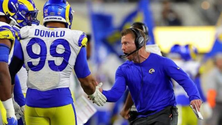  Sean McVay Discusses What Makes Aaron Donald Special Ahead Of Ceremony
