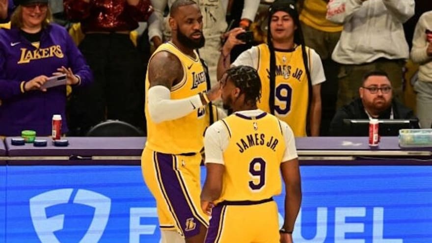  Bronny James Reflects On ‘Crazy’ NBA Debut