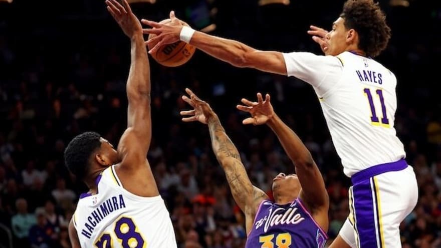  Rui Hachimura Out, Jaxson Hayes Available Vs. Suns