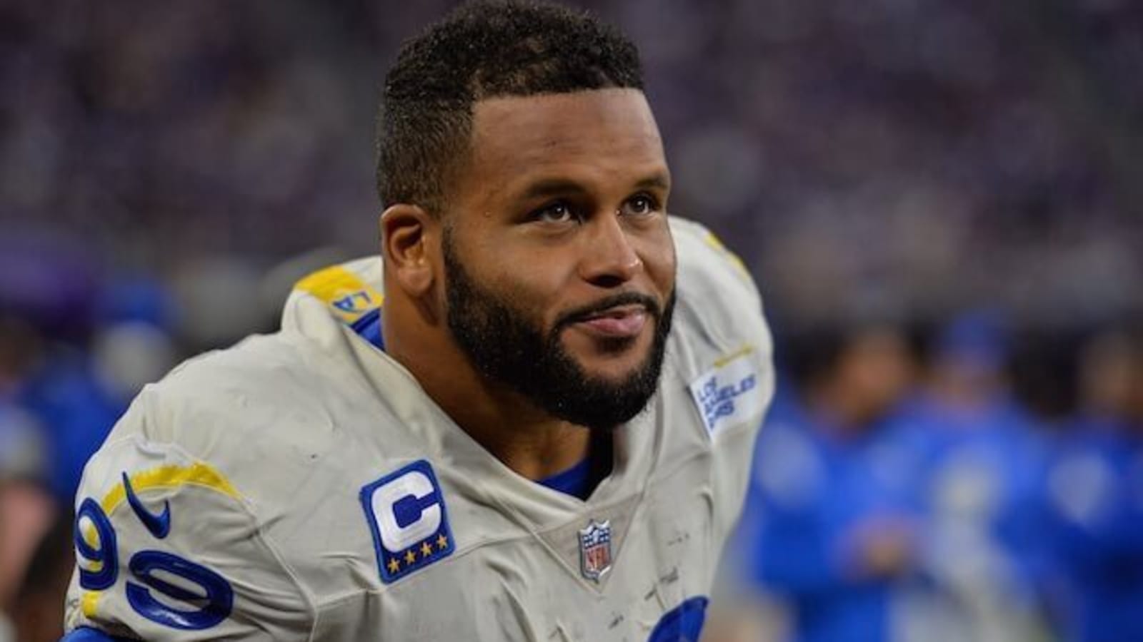 Aaron Donald Jokes About Coming Out Of Retirement If Rams Trade For Micah Parsons