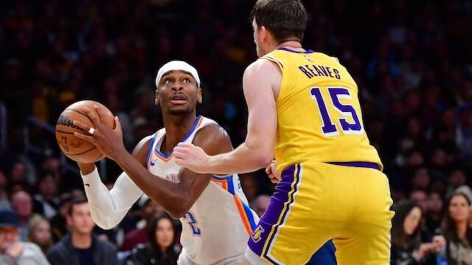  LeBron James & Anthony Davis Praise ‘Sensational’ Defense From Austin Reaves On Shai Gilgeous-Alexander