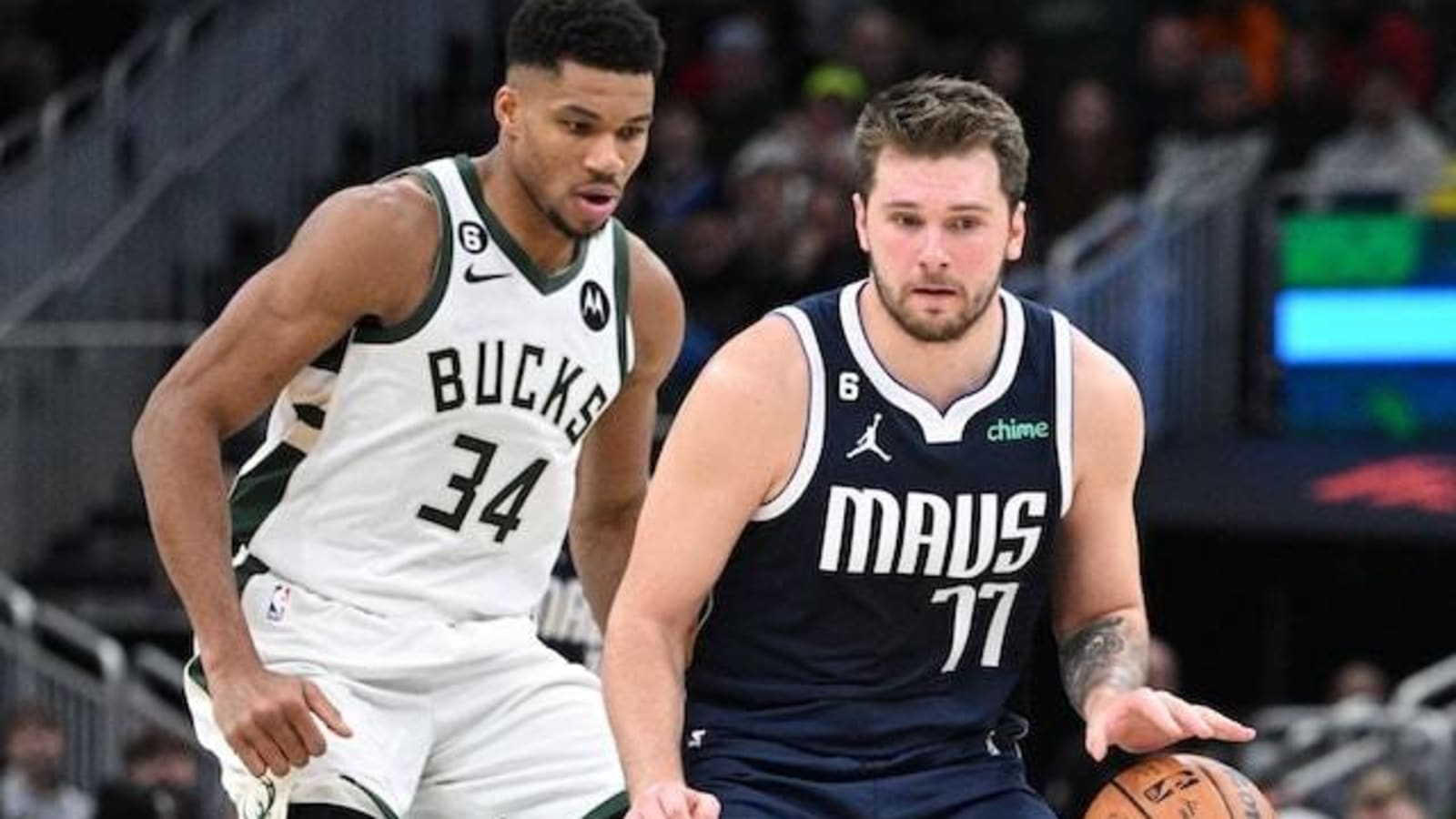 Bucks’ Giannis Antetokounmpo Celebrates Luka Doncic Becoming Face Of Lakers