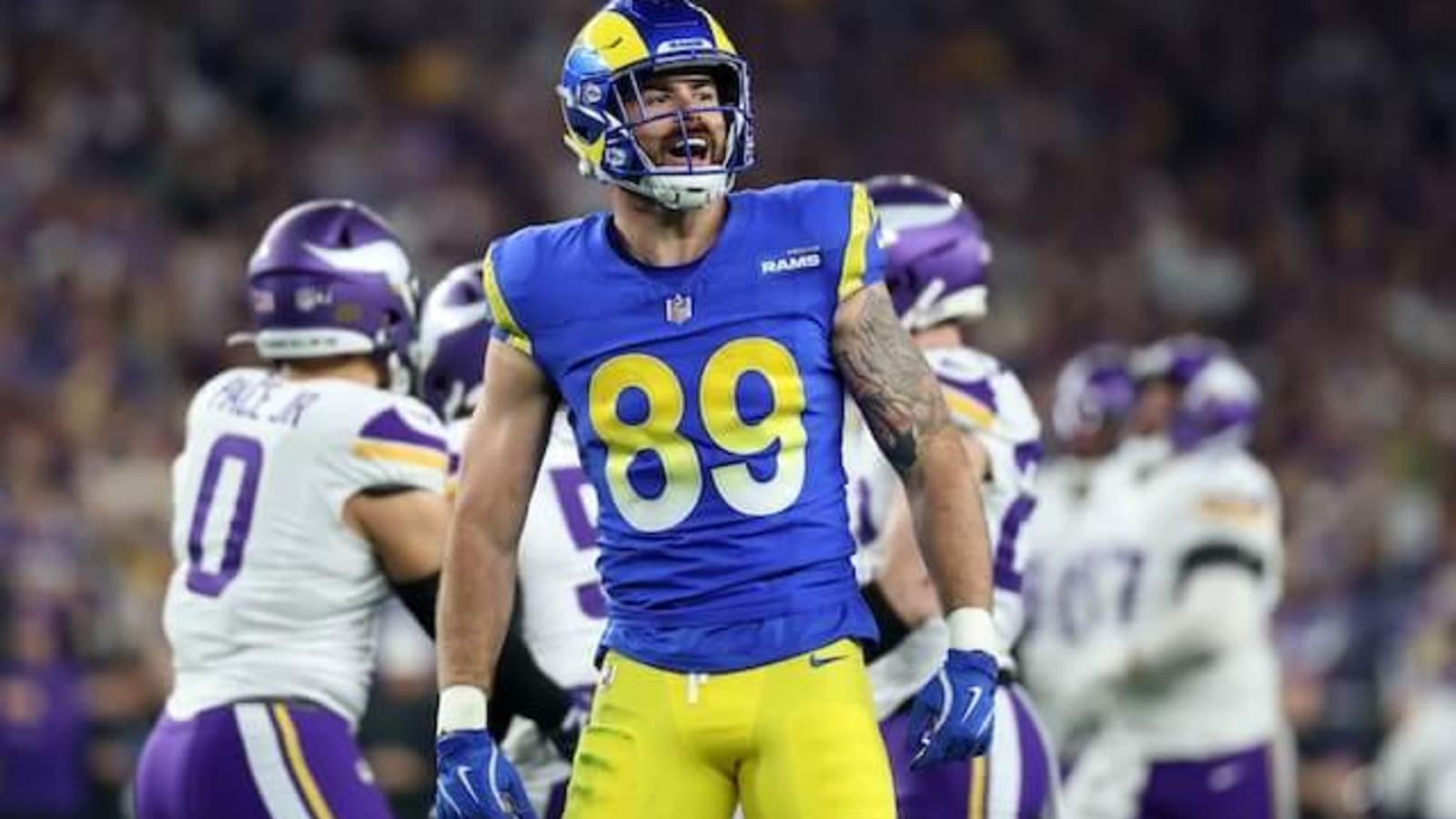  Tyler Higbee Expected To Play Vs. Eagles Despite Chest Injury