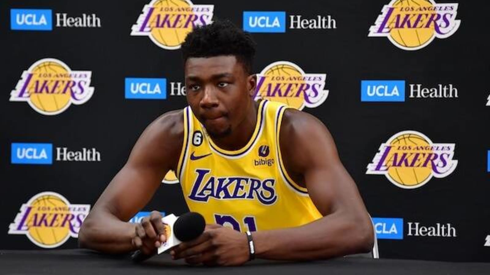 Los Angeles Lakers Thomas Bryant 2022-23 Purple Jersey