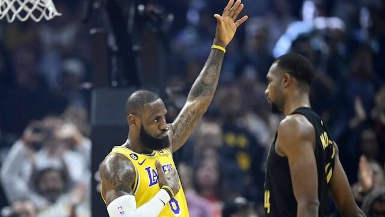 Cavs tribute to lebron 2025