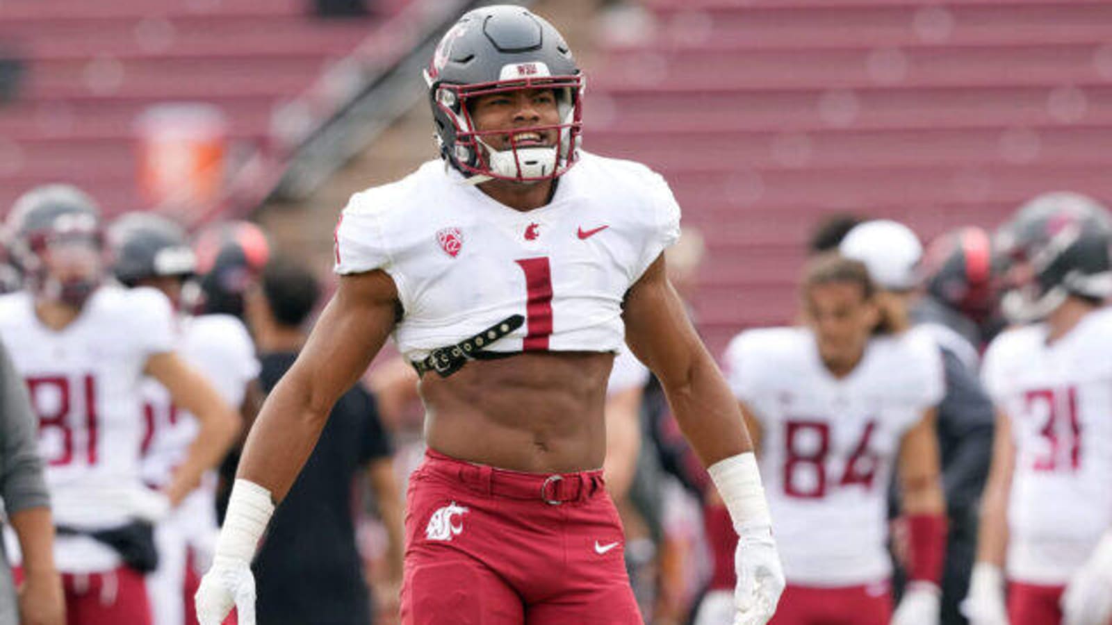  Las Vegas Met With Washington State LB Daiyan Henley