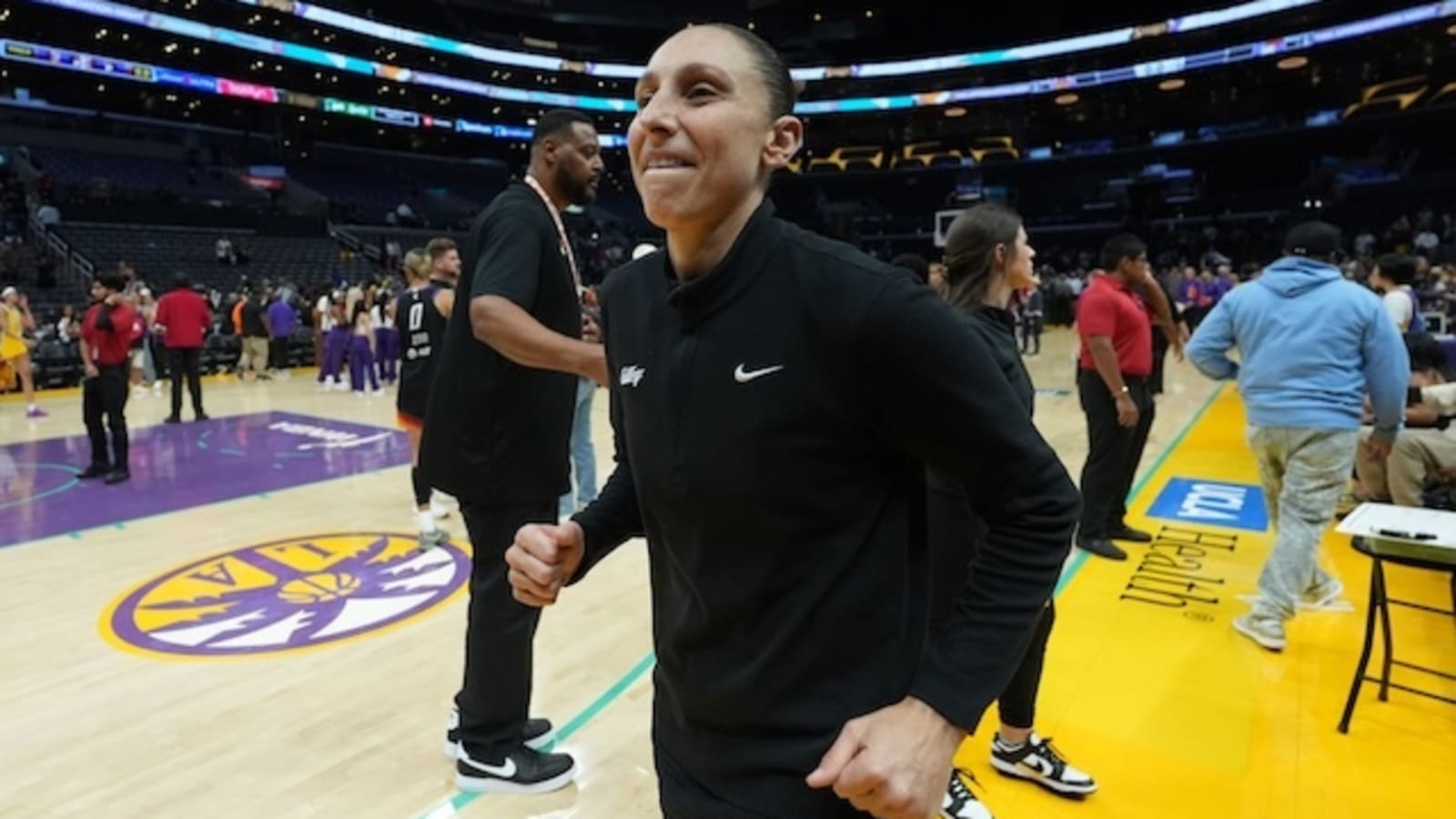  Diana Taurasi Discusses Honoring Kobe Bryant At Crypto.com Arena