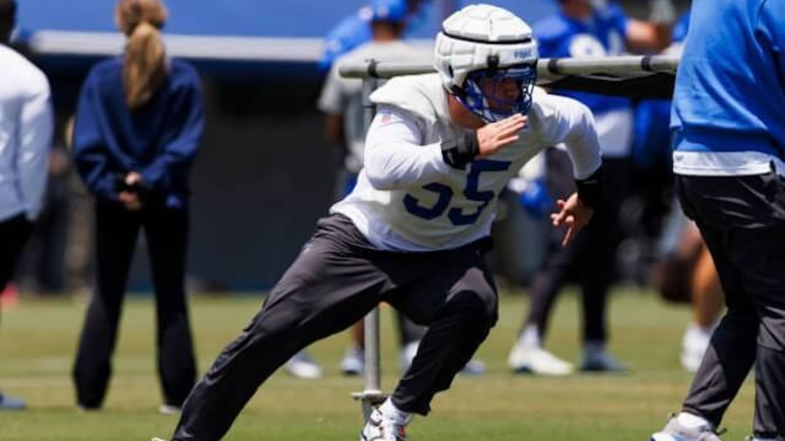  Braden Fiske To Work Out With Aaron Donald