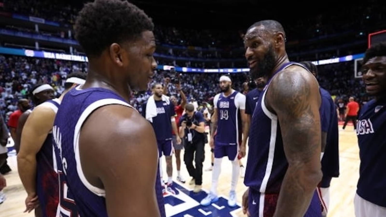 LeBron James Loved Anthony Edwards Energy During 2024 Olympics Yardbarker