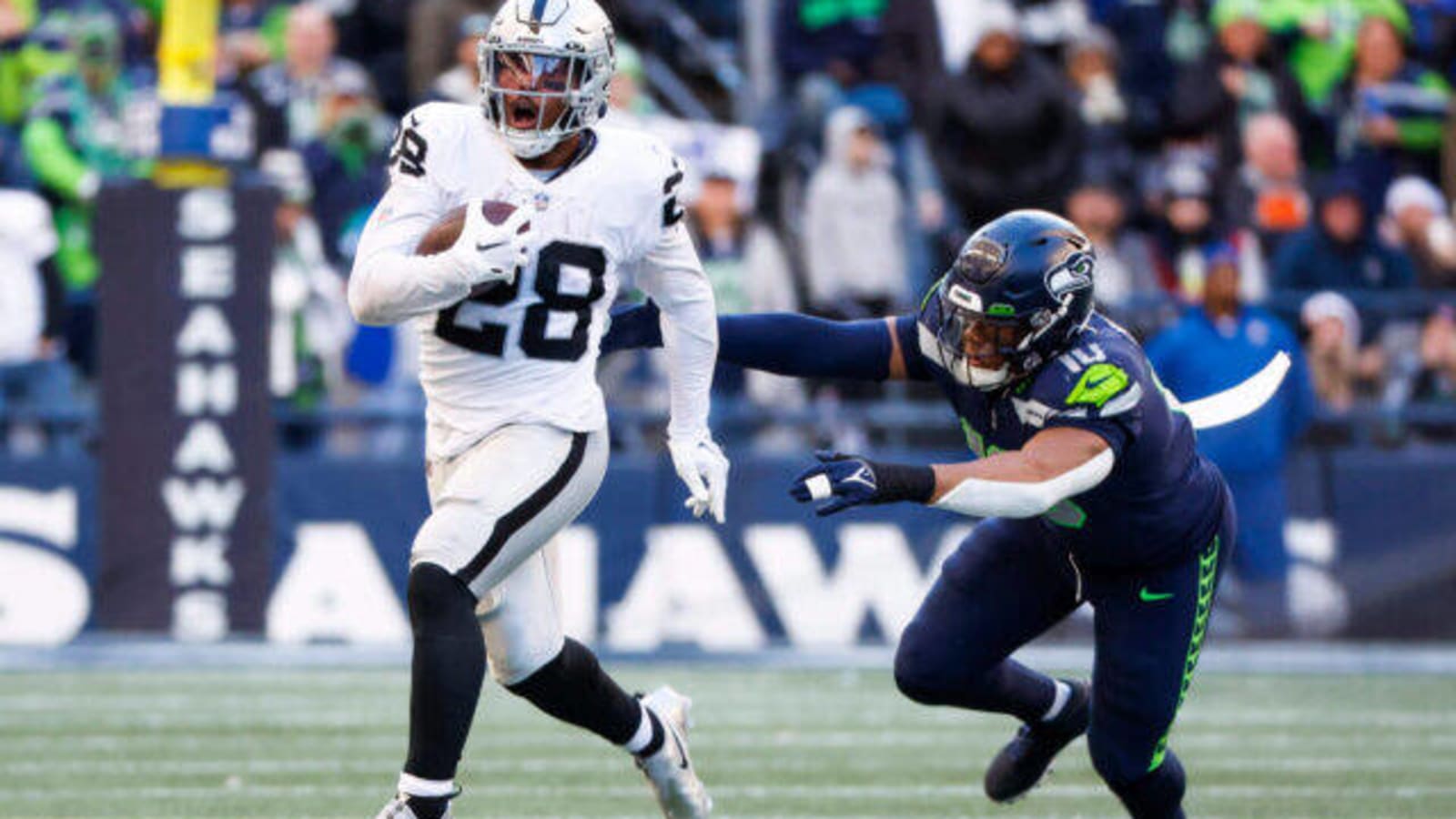 Josh Jacobs’ ‘Toughness’ Stood Out To Raiders Head Coach Josh McDaniels In OT Win Against Seahawks