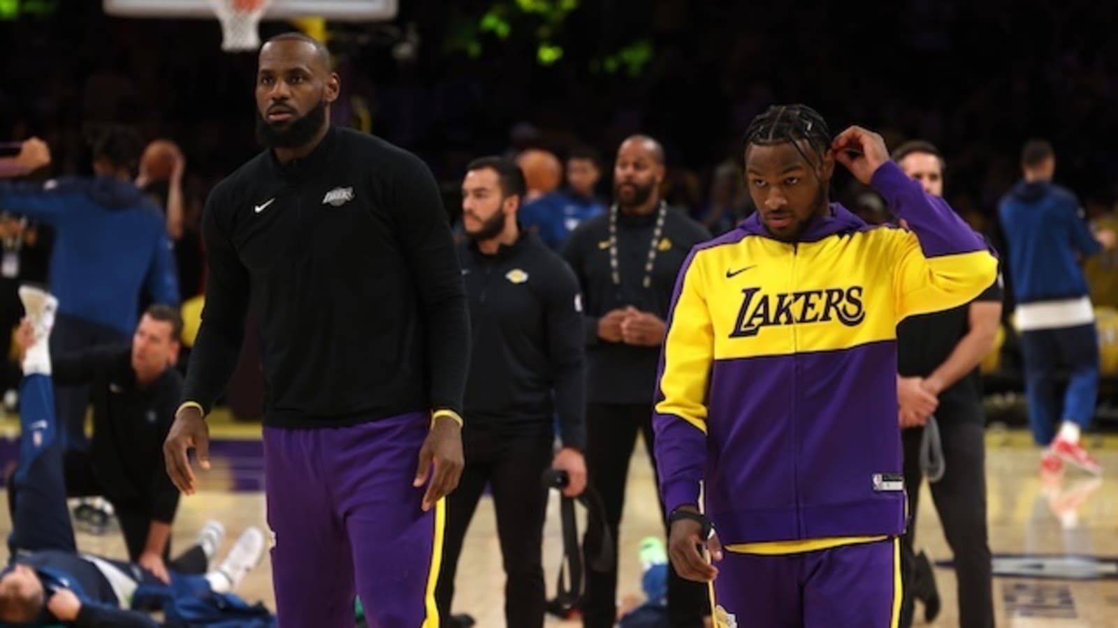  LeBron James Excited To Play Cavaliers Alongside Bronny James