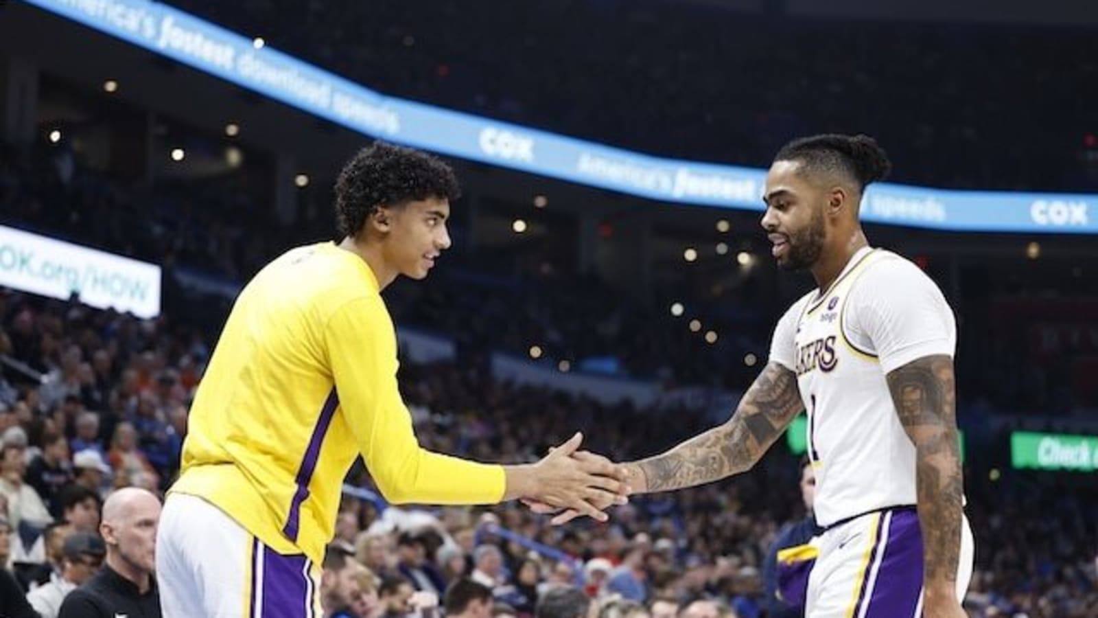 D’Angelo Russell Appreciates Max Christie’s Desire To Be Coached