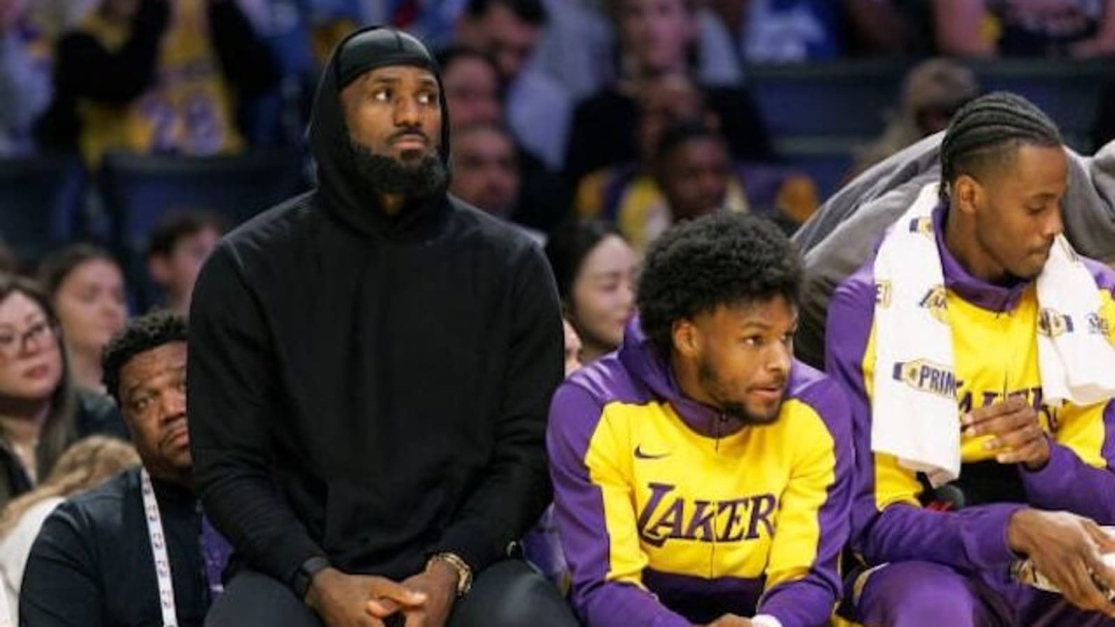  LeBron James Reacts To Bronny James’ 30-Point Game With South Bay