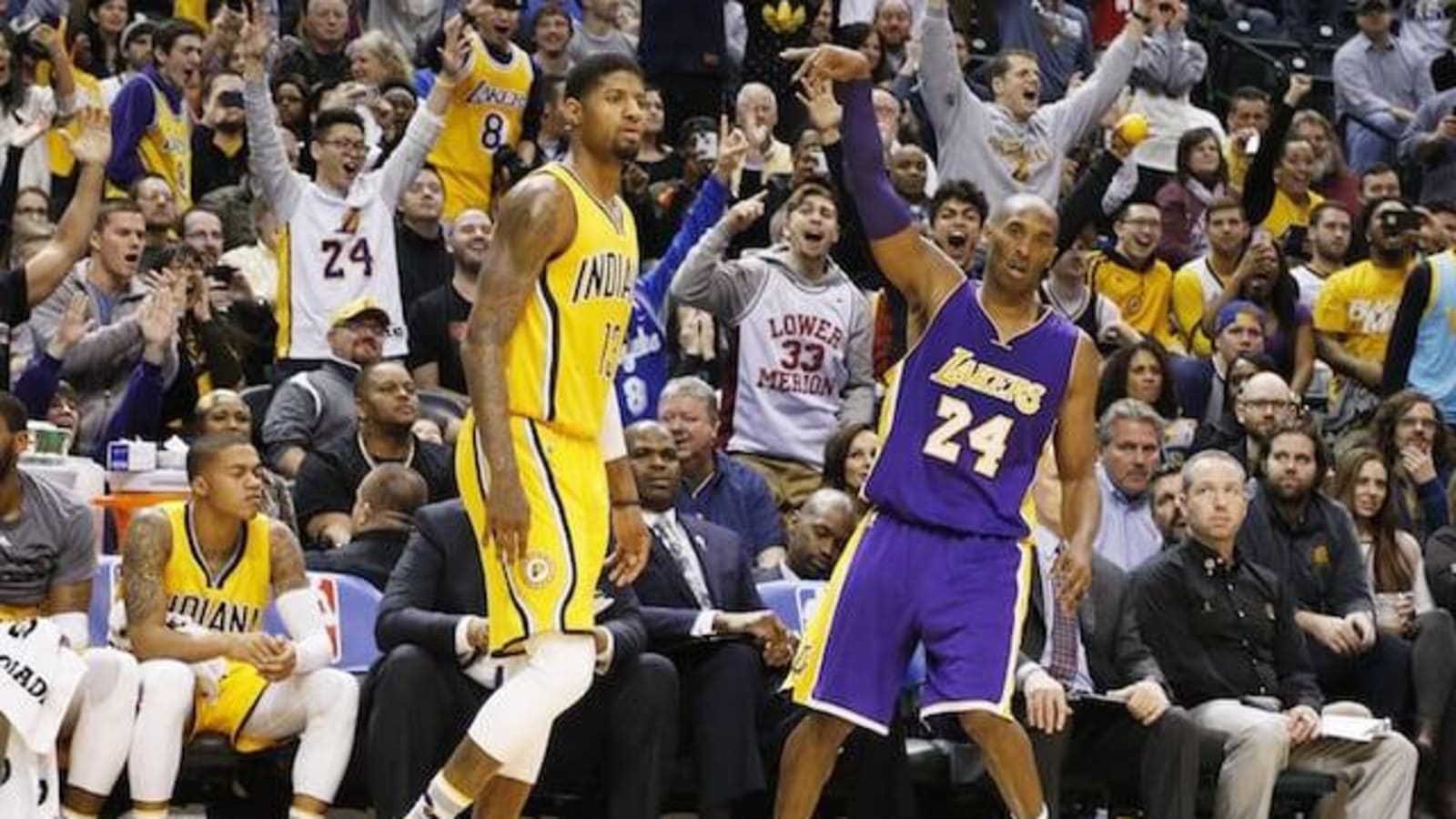 Kobe bryant paul george sales